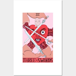 Ricardo as 3 of Swords Posters and Art